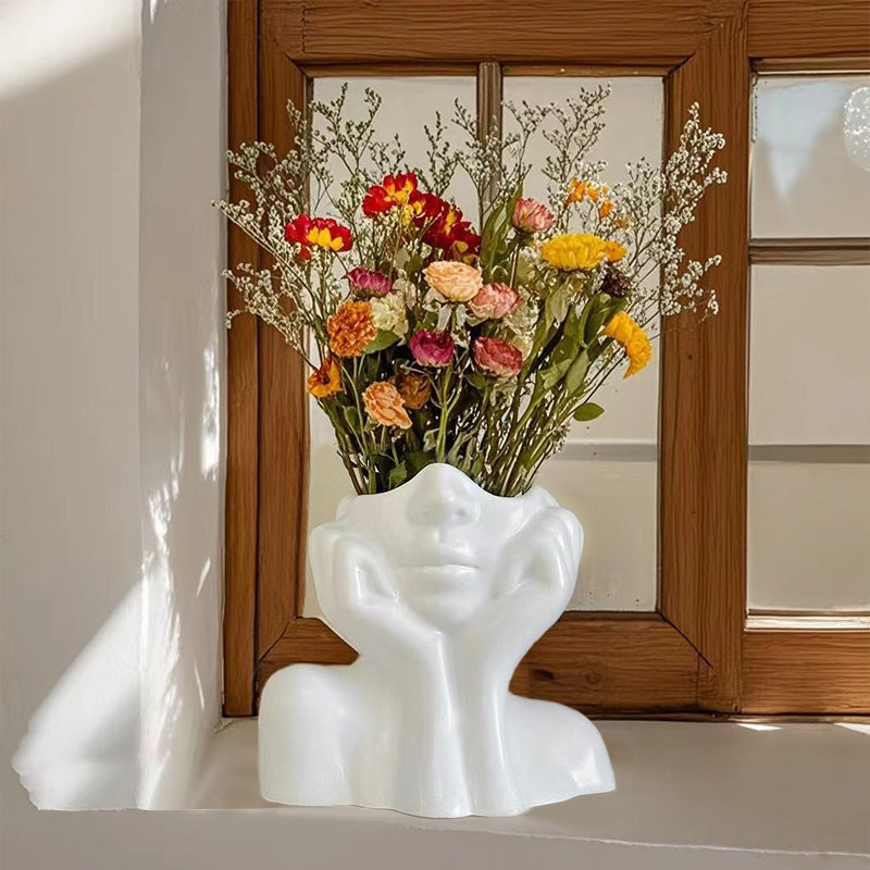 Nordic Style High-grade Home Decoration Light Luxury Vase