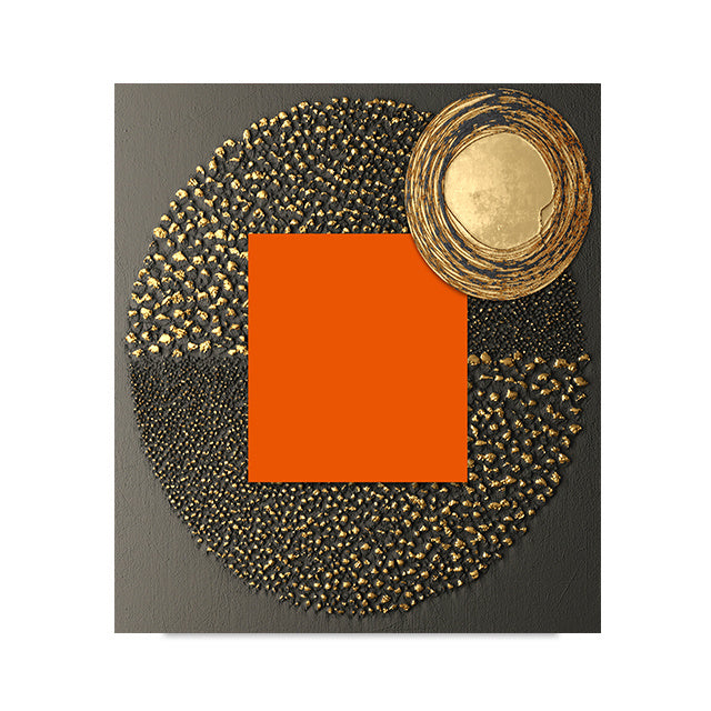 Peinture décorative personnalisée sur toile, encadrée ou sans cadre