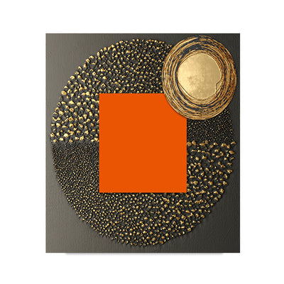 Custom Decorative Canvas Core Framed Frameless Painting