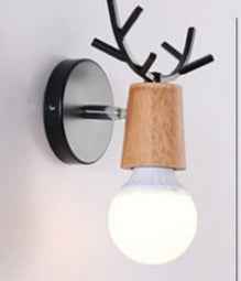Nordic Modern Antlers Wall Lamp Creative Macaron Aisle Corridor