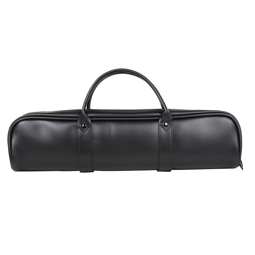 16-hole Leather Flute Portable Drop-resistant Protective Flute Storage Bag