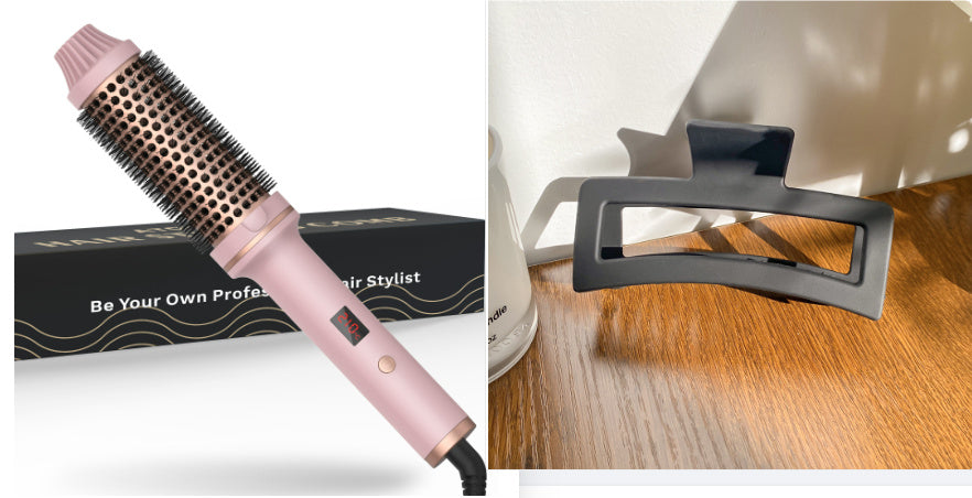 Pente alisador de cabelo multifuncional portátil para uso doméstico