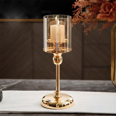 Nordic Light Luxury Candle Holder Retro Romantic Atmosphere