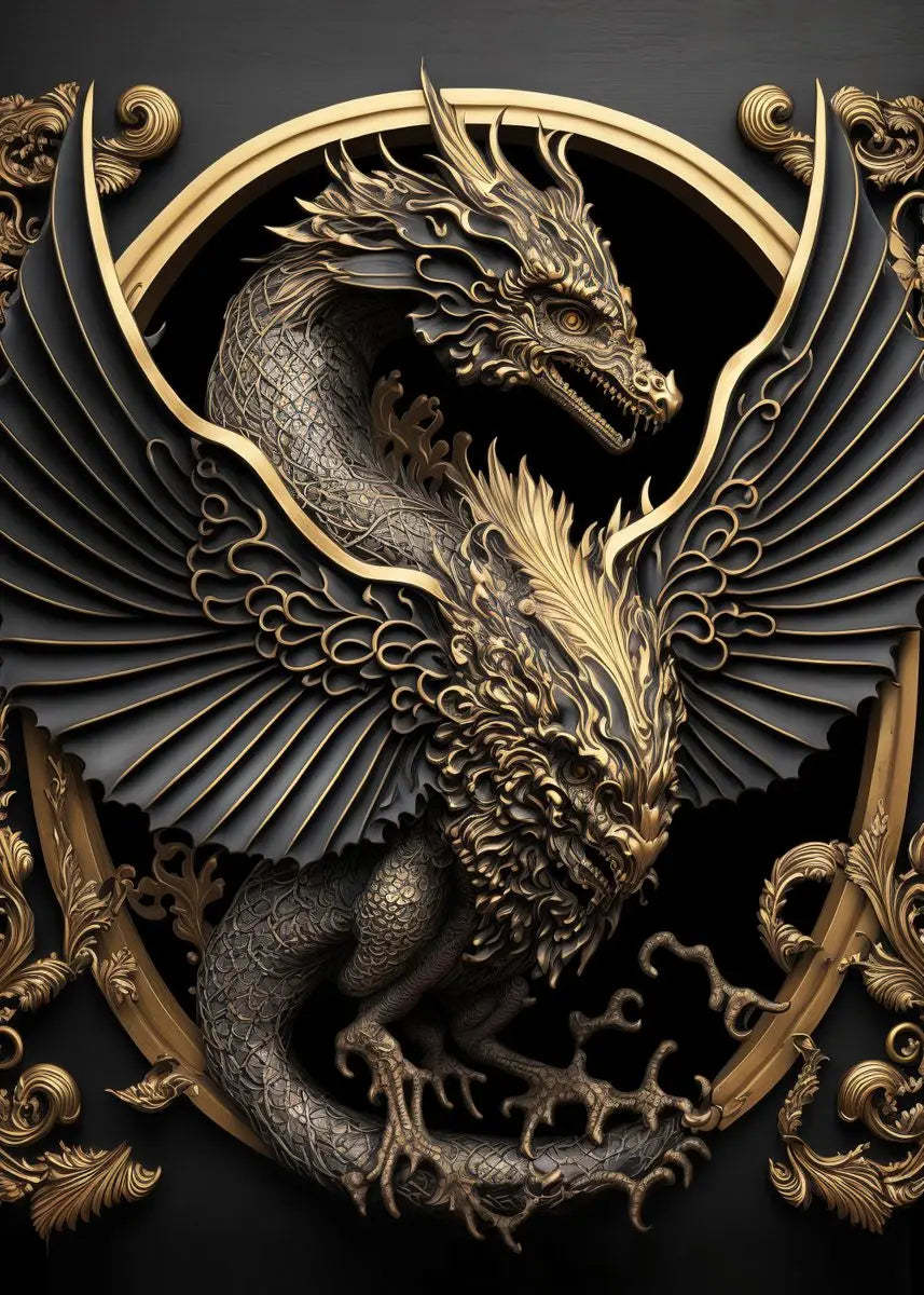 Peinture décorative sur toile sans cadre