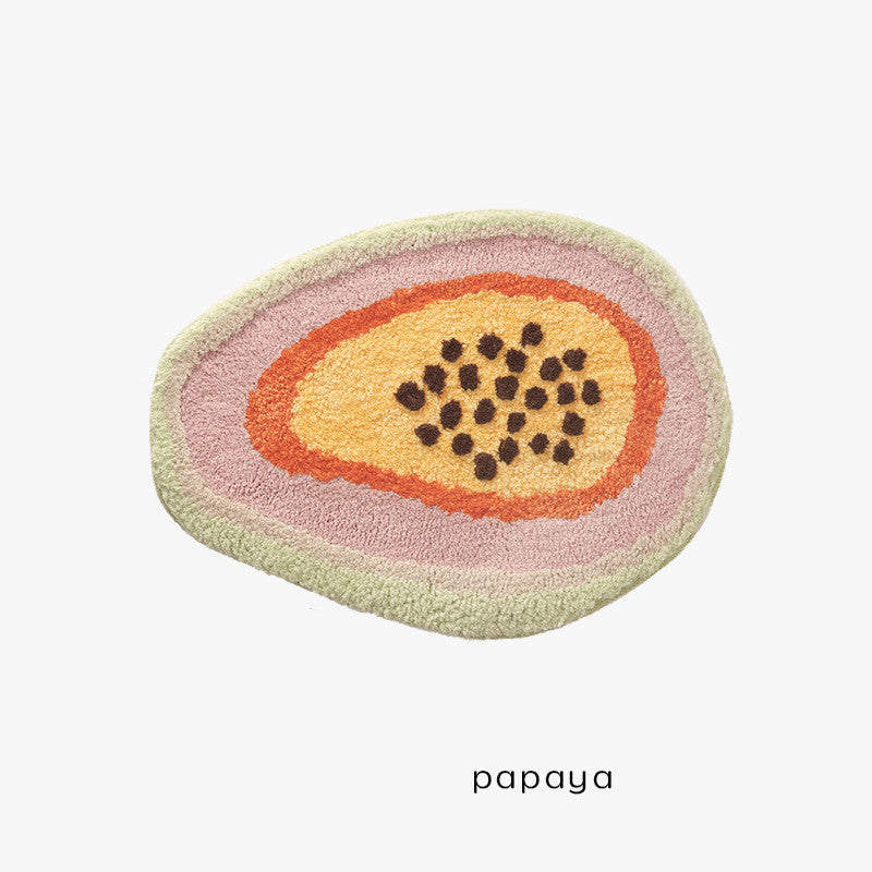 Tapis de bain Papaye