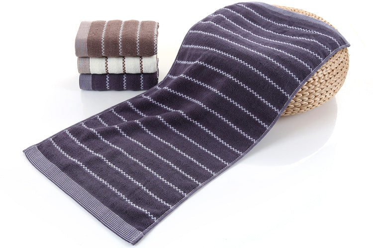 Toalha de algodão bordada