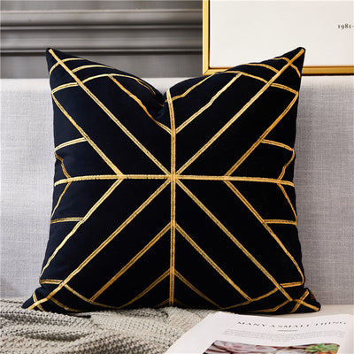 Coussin artisanal en riz bronzé