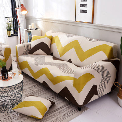 Coussin de canapé imprimé, housse de canapé