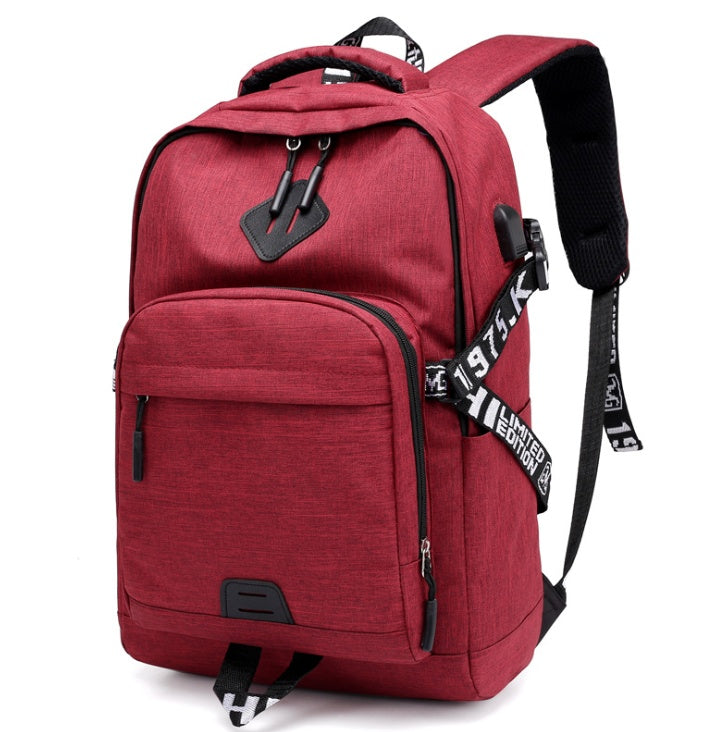 Mochila para portátil com carregamento USB 