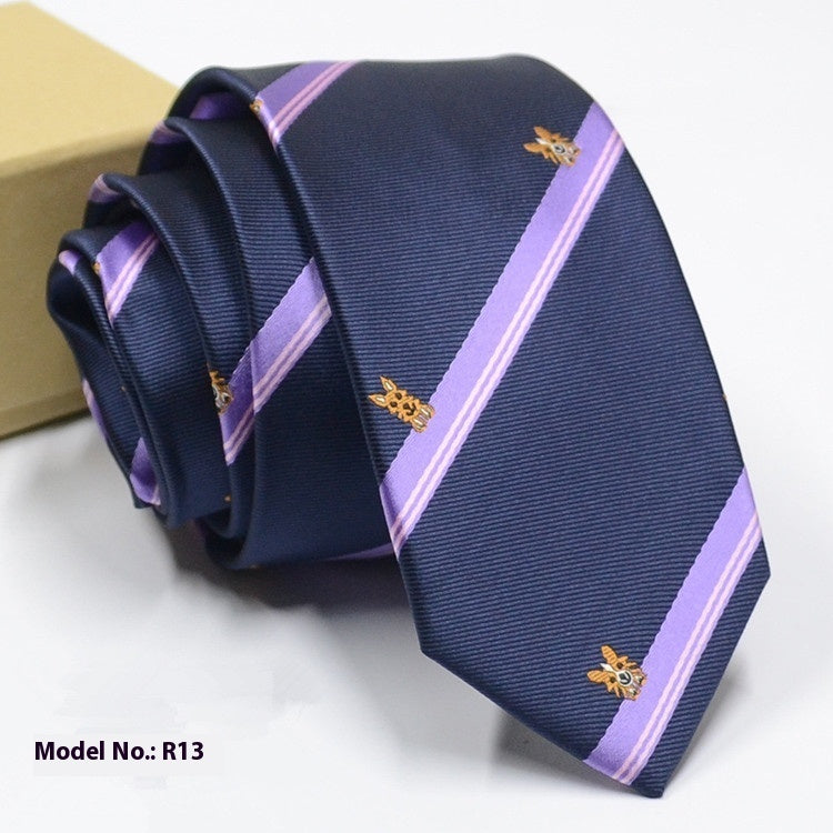 Gravata Jacquard Elegante para Noivo