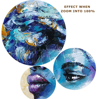 Canvas Core Painting Spray Hanging Frameless Painting