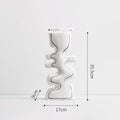 Hand-painted Line Flower Vase Simple Home Living Room