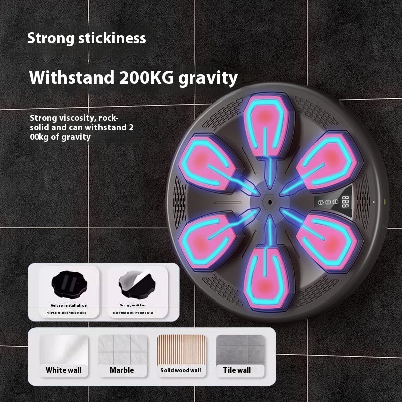 Smart Music Boxing Wall Music Boxing Machine Smart Home Fitness Electronic Wall Target Male Boxing Response Training Equipment