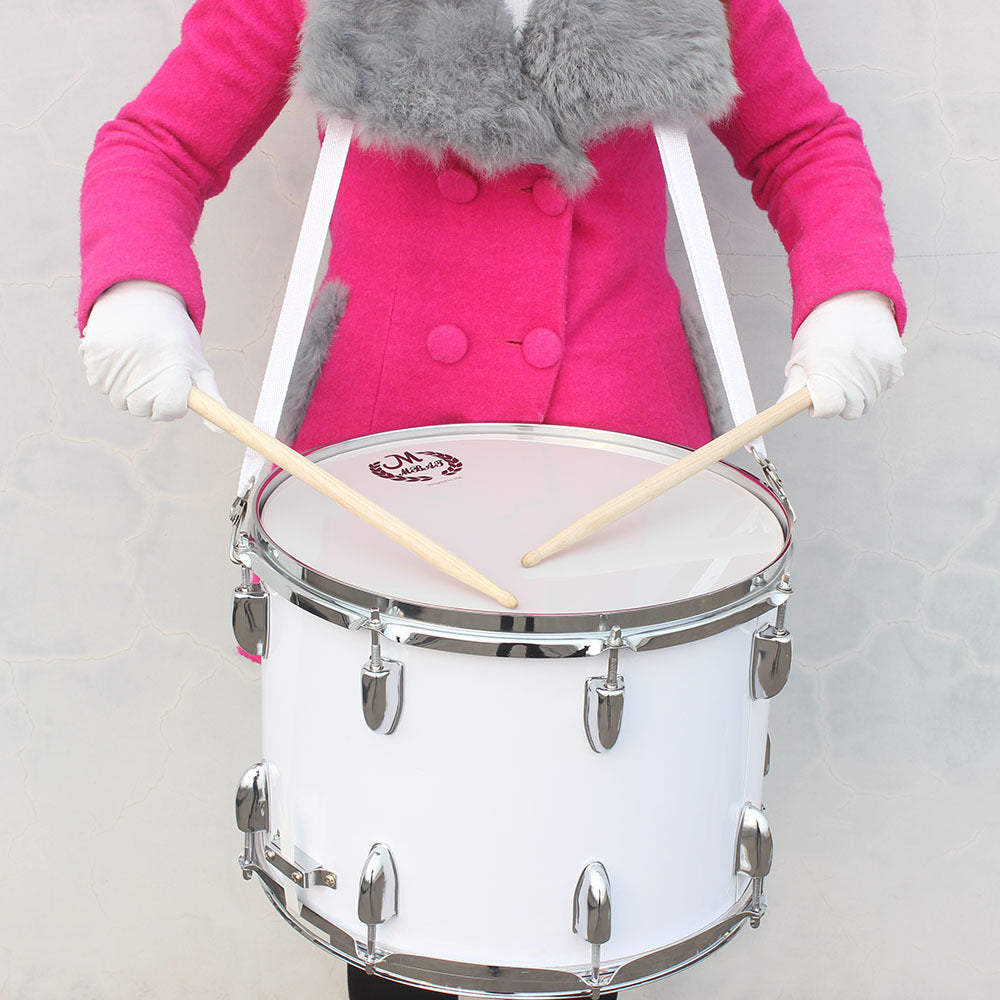 Mebet 14-inch Stainless Steel Adjustable Snare Drum