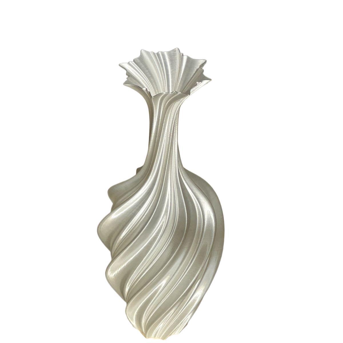 Artistic Abstract Vase Twisted Retro Flower Arrangement Decorative Ornament