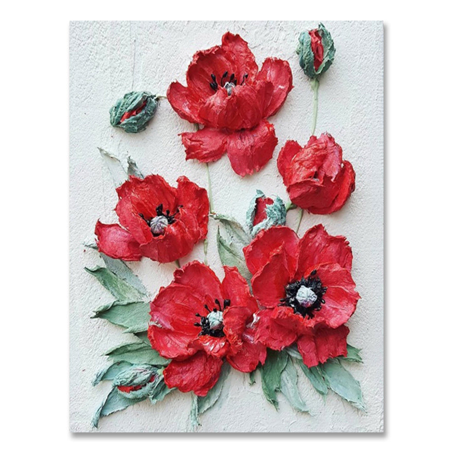 Floral Poster Home Decor Canvas Painting Wall Art Poster