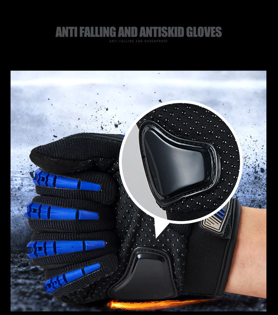 Racing Motorcycle full finger motocross gloves - Firebrands