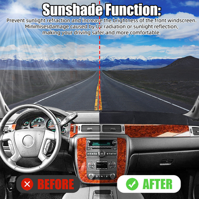 Car Dash Cover Mat Dashboard Pad for Chevy Silverado 1500 2500 Tahoe - Firebrands