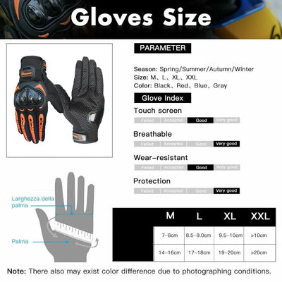 Racing Motorcycle full finger motocross gloves - Firebrands