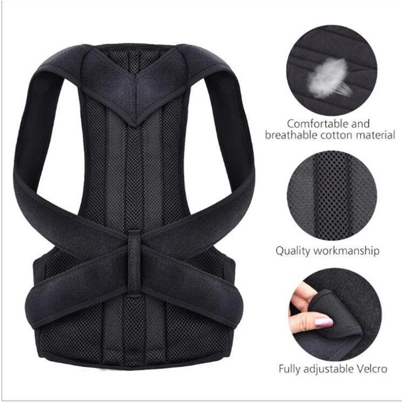 Adjustable posture corrector belt