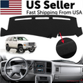 Car Dash Cover Mat Dashboard Pad for Chevy Silverado 1500 2500 Tahoe