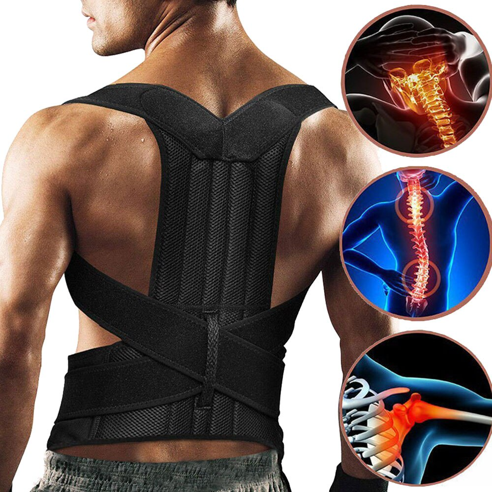 Adjustable posture corrector belt