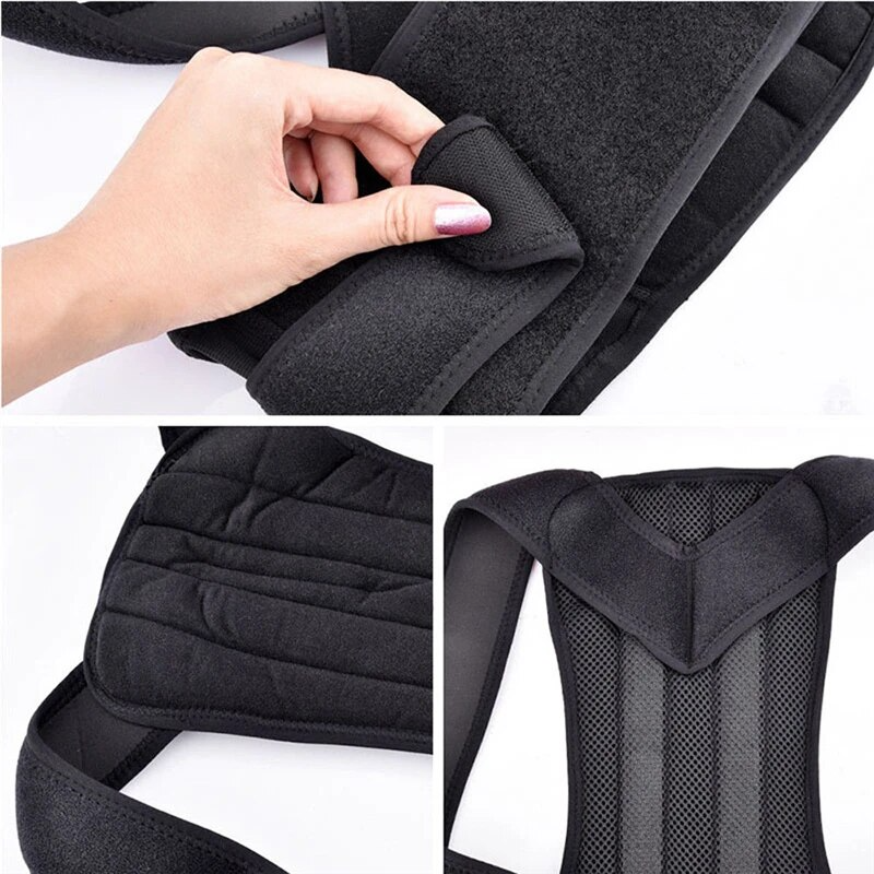 Adjustable posture corrector belt