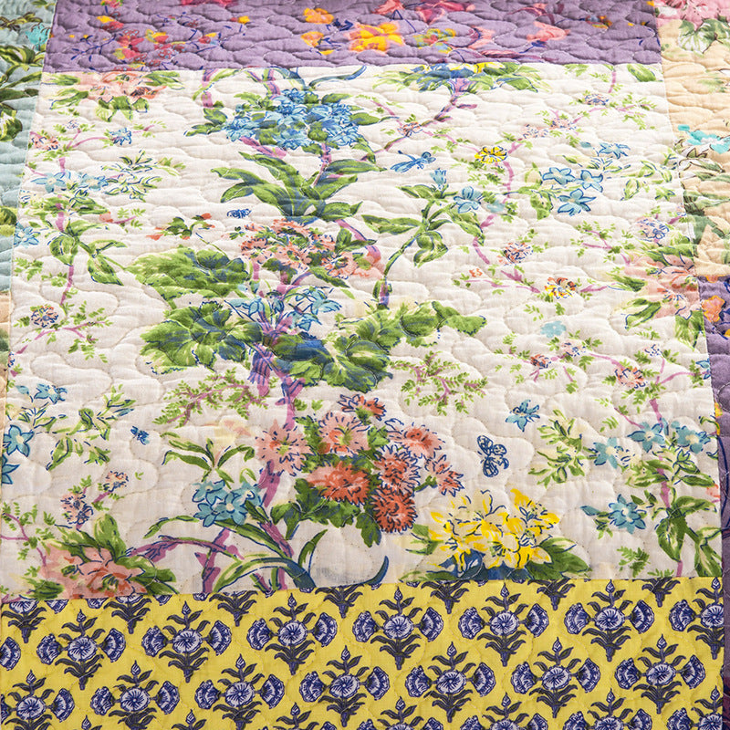 Ensemble de literie trois pièces en coton