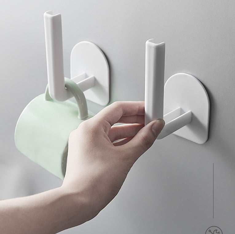 Un support créatif sans trou pour film plastique peut suspendre le pot