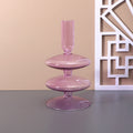 Creative Candle Holder Glass Vase Crafts