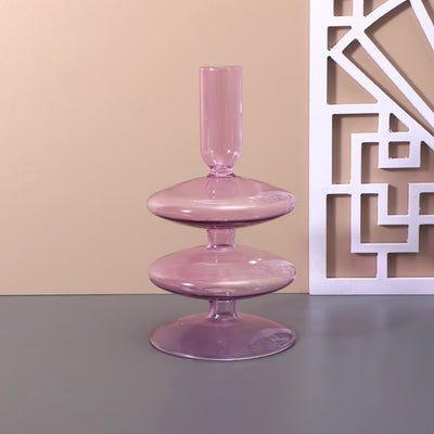 Creative Candle Holder Glass Vase Crafts