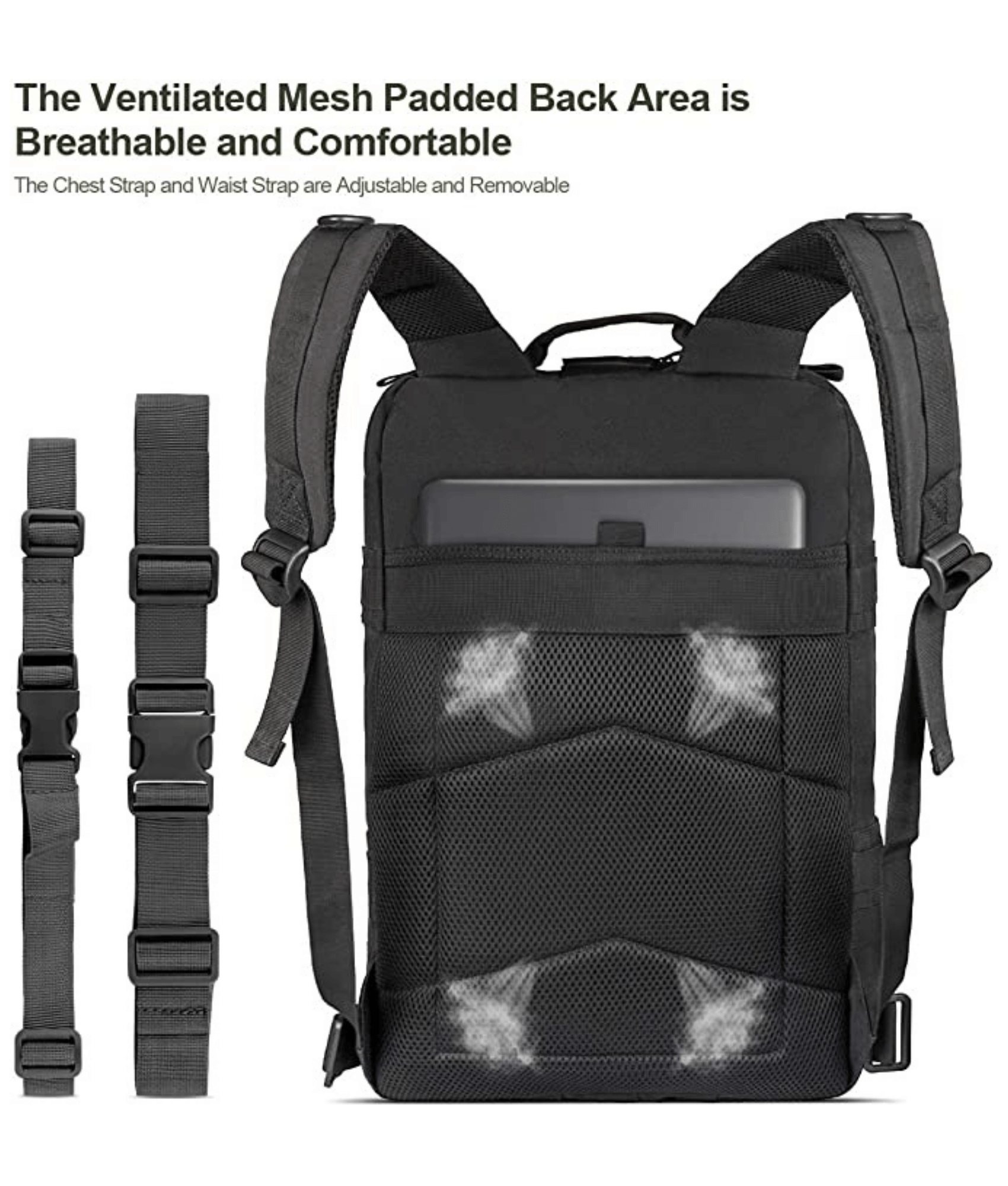 Tactical 25L Molle Backpack | Army Pack | MOLLE Bag Rucksack | Range