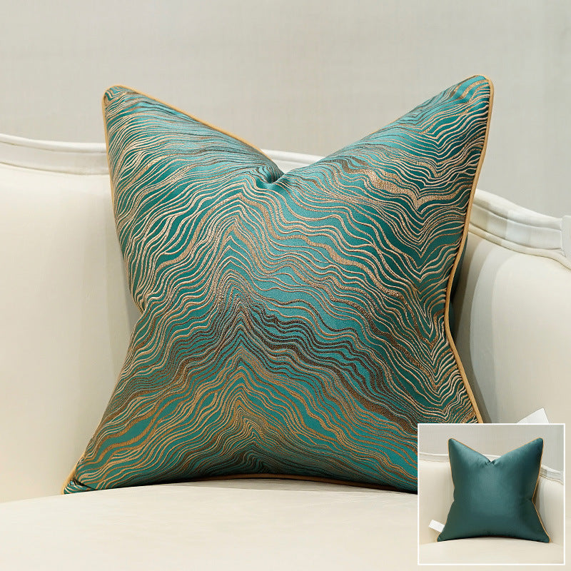Coussin de canapé léger et luxueux, coussin de luxe européen