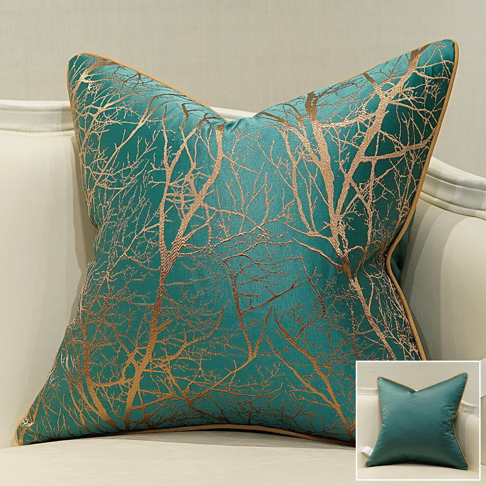 Coussin de canapé léger et luxueux, coussin de luxe européen