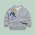 Zipper Shirt Boy Jacket Foreign Style Baseball Uniform Children's Jacket Casual Baby Jacket Cardigan