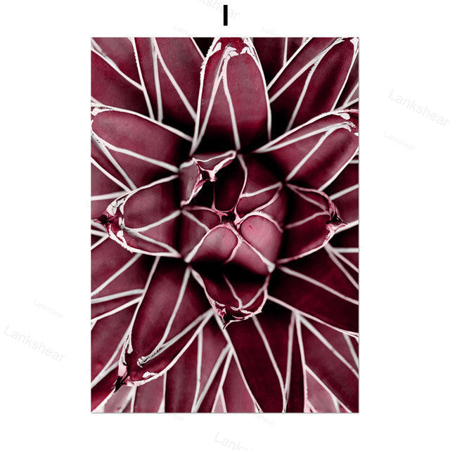 Pintura em tela decorativa com flor de peónia