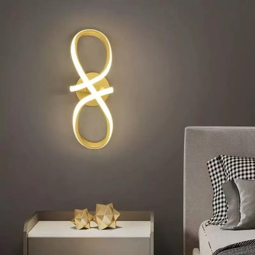 Lampe de chevet murale, style nordique moderne et épuré