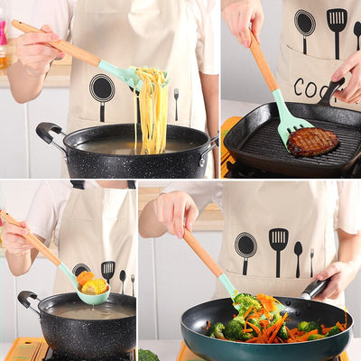 Non Stick Pot Spatula And Spoon - Firebrands