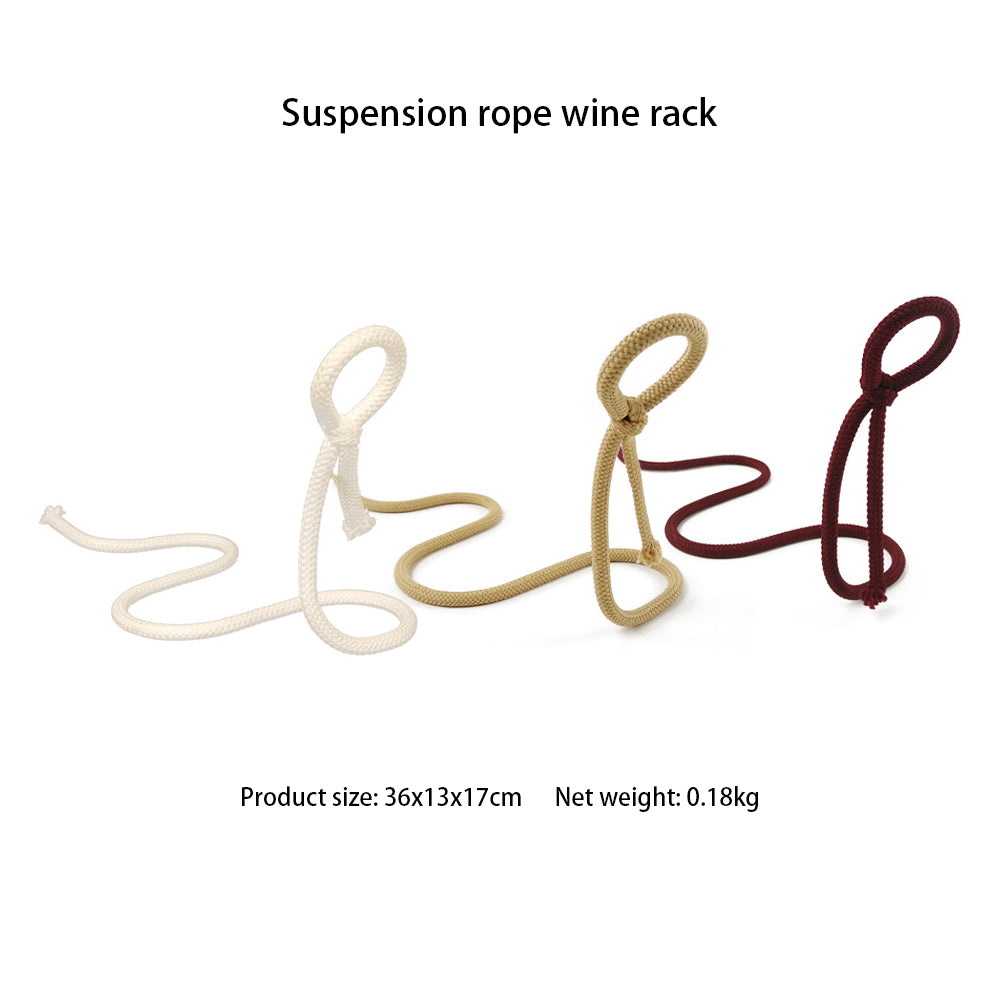 Suspended Rope Wine Bottle - Firebrands