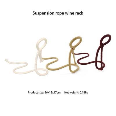 Suspended Rope Wine Bottle - Firebrands