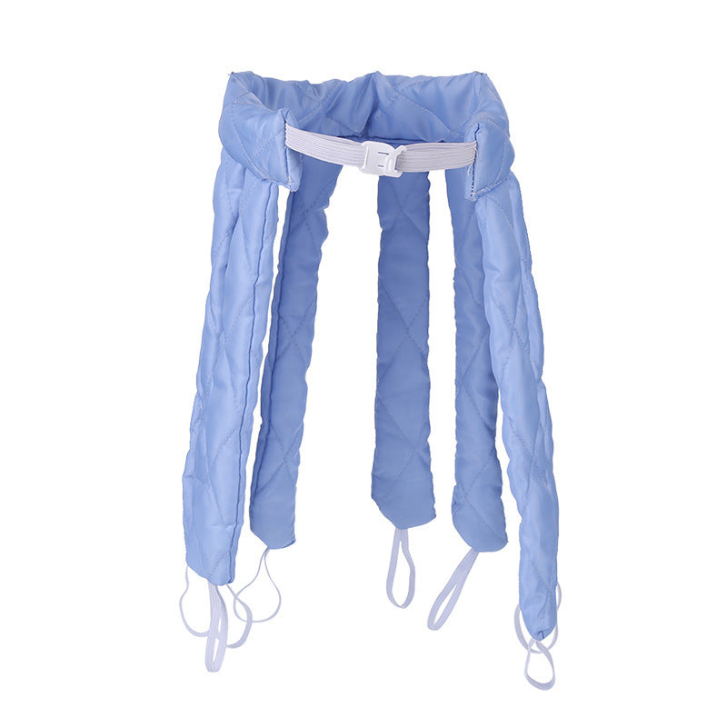 Bandolete de polvo com modelador de caracóis, bandolete de lula, esponja