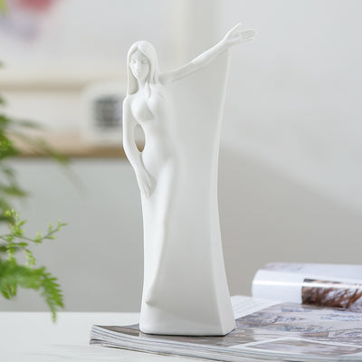 Art Ceramic Vase Dry Flower Insert