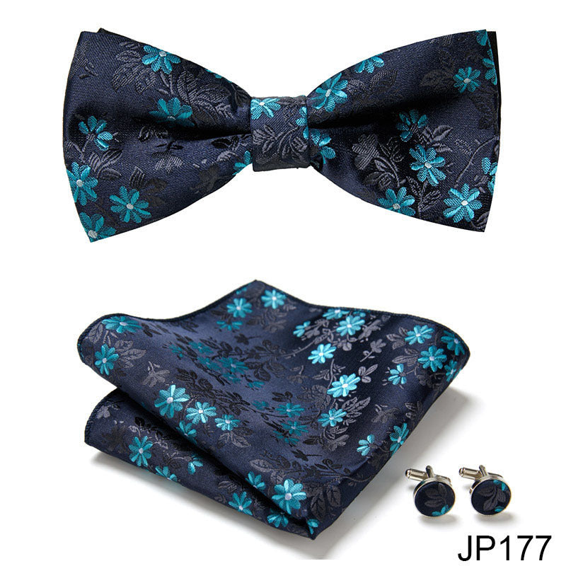 Men's Formal Suit British Korean Bow Tie