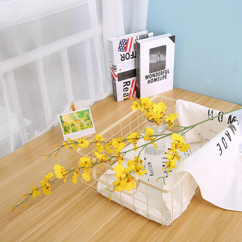 Simulation Dancing Orchid Interior Decoration Vase Flower Arrangement