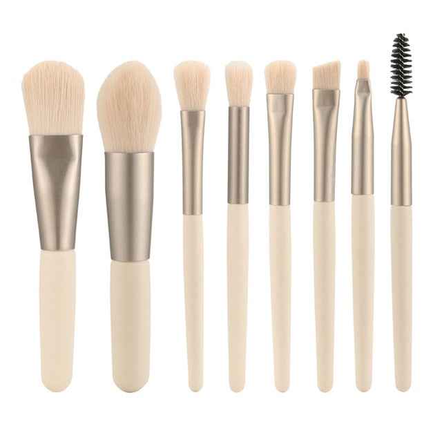 8Pcs Makeup Brushes Set for Flawless Application