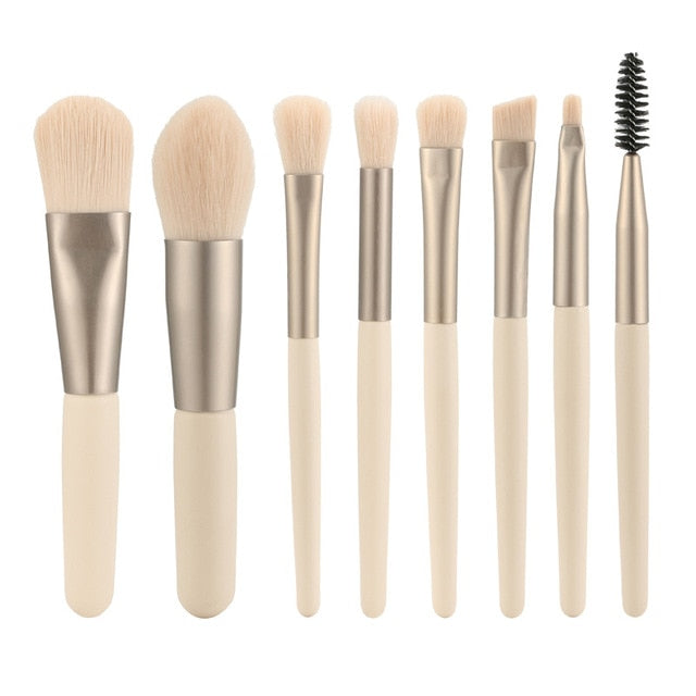 8Pcs Makeup Brushes Set - Firebrands