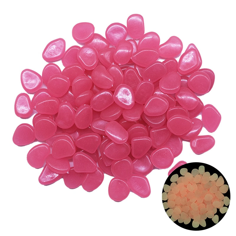 Glow in the Dark Garden Pebbles - Firebrands