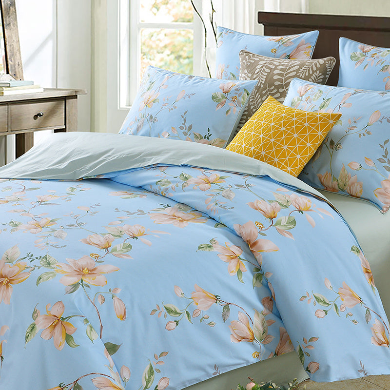 housse de couette en pur coton