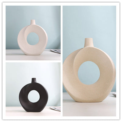 Living Room Flower Arrangement Luxury Creative Ceramic Vase