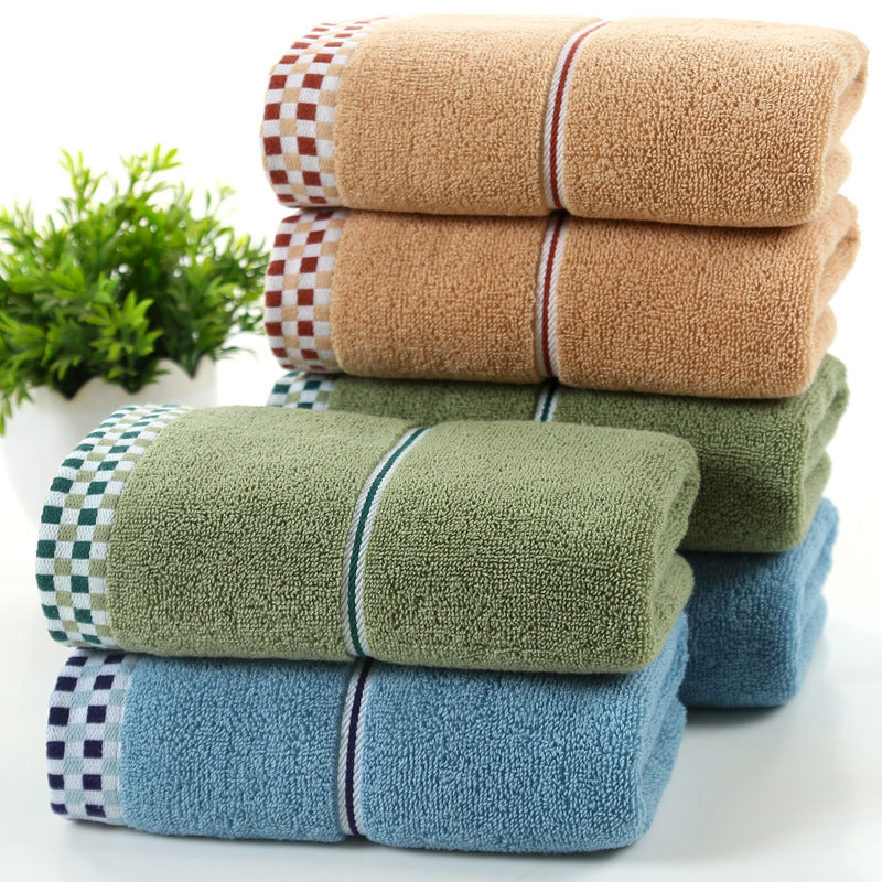 Serviette douce et absorbante pour le visage, serviette pour couple adulte